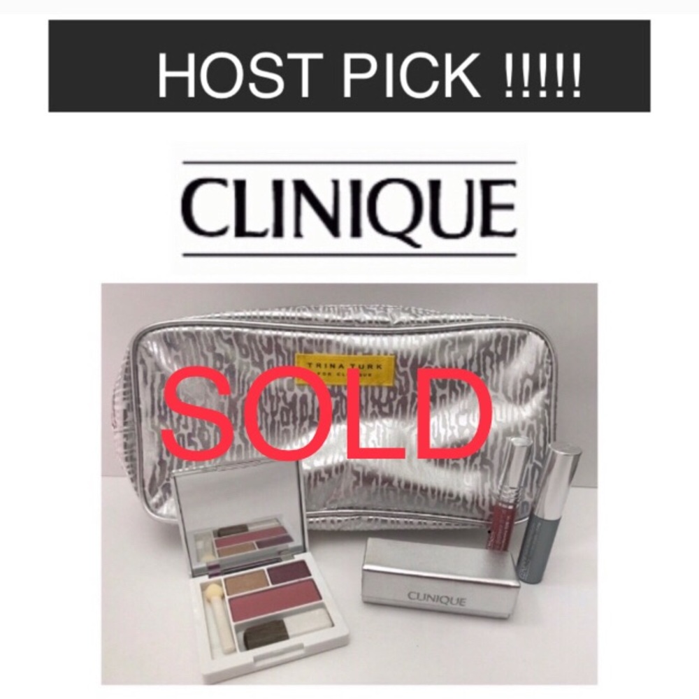 ‼️SOLD‼️🎉HP🎉🆕 New Clinique 5pc Makeup Set - Picture 1 of 8